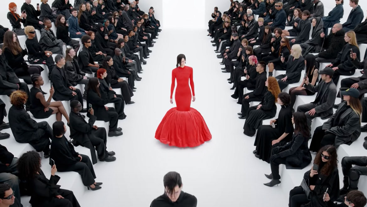 Balenciaga takes to Hollywood, redefining runway